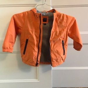 Baby Gap orange lined windbreaker